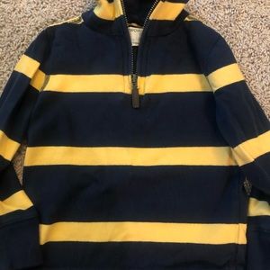 BNWOT CrewCuts 1/4 zip